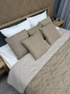 Покривало стьобане Decorator Sparta Diamond ромб 130х220 см капучино (85-044) - зображення 4