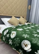 Плед-покрывало Decorator WellSoft 150х210 см с рождественским принтом Зеленый (87-169) - изображение 6
