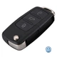 Корпус выкидного ключа для Volkswagen 3 кнопки без лезвия Galakeys (02-18) - изображение 2