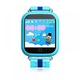 Детские телефон-часы с GPS трекером UWatch Q100-S голубые - изображение 3