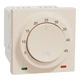 Термостат комнатный 230 В 8A 2 модуля Unica New Schneider Electric бежевый NU350144 - изображение 2