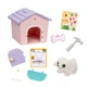 Ігровий набір Будинок для собаки з сюрпризом Moose Little Live Pets, міні, рожевий, від 5 років - зображення 3