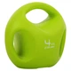 Гиря пластиковая с тройным хватом для фитнеса и кросфита Zelart 2670-6 вес 6кг Neon Green - изображение 3