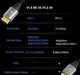 Кабель цифровий DisplayPort DP2DP1.4-MM-03 DP166 версія 1.4 штекер / штекер ∅6 мм 32.4 Гбіт/с 144 МГц колір графіт в оплетці (3 м) I-Taki - зображення 9
