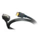 Кабель цифровий HDMI штекер/DVI гніздо серія XL для віддалених джерел версія 2.0 AWG28 Ø7 мм 1 м I-Taki колір чорний HDMI-DVI-MF-01 - зображення 3