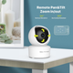 Видеоняня Baby Monitor SM-650 + прищепка-держатель камеры, 5-дюймовый ЖК-монитор, поворотный дисплей, датчик звука, ночное виденье, беспроводная, поворотная радионяня, измерение температуры - изображение 14
