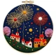 Набір для валяння картини з вовни Festive Fireworks, фелтінг, набір для рукоділля, творчості, Panalisa (105458152) - зображення 1