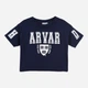 Подростковая футболка-топ для девочки Disney Harvard YE10407.NAVY 146-152 см Нави (3609088078948) - изображение 1