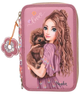 Potrójny piórnik Depesche TopModel Floral (4010070683115) - obraz 1