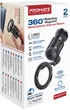 Тримач для телефону магнітний Promate SnagMount Black - зображення 6