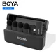 Петличный микрофон (4 штуки) BOYA BY-V4U (USB Type-C для iPhone и Android) c зарядным кейсом, беспроводной (50010) - изображение 2