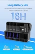 Петличный микрофон (4 штуки) BOYA BY-V4U (USB Type-C для iPhone и Android) c зарядным кейсом, беспроводной (50010) - изображение 11