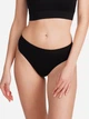 Трусики танга женские Giulia String Briefs Grain L/XL Черные (4823116930070) - изображение 2