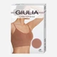 Бюстгальтер без кісточок Giulia Cami Top Braid S/M Ванільний (4823116929708) - зображення 3