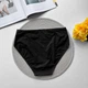 Женские батальные Слипы Ouno 6427 с цветами, Черные XL - изображение 2