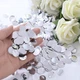 Конфетти круглые из фольги 10 г 15 мм серебристый - изображение 2