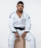 Біле бавовняне кімоно джиу джитсу. Tatami Men's Comp Classic BJJ Gi А4L + білий пояс - зображення 4