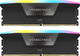 Pamięć RAM Corsair DDR5-7000 65536MB PC5-56000 (Kit of 2x32768) Vengeance RGB Black (CMH64GX5M2B7000C40) - obraz 2
