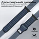 Ремешок Promate SiliBand-DC для Apple Watch 42/44/45/49 мм Blue (siliband-dc.blue) - изображение 2