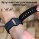 Ремешок Promate SiliBand-DC для Apple Watch 42/44/45/49 мм Blue (siliband-dc.blue) - изображение 4