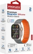 Ремінець Promate Magband-MS для Apple Watch 42/44/45/49 мм Grey (magband-ms.grey) - зображення 7