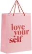 Набір паперових подарункових пакетів Axent Love yourself 26х32 см 5 шт (8502-29-A) - зображення 2
