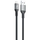 Кабель Proove ReGen Silicone USB to Lightning 2.4A (1m) black - изображение 1