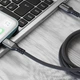 Кабель Proove ReGen Silicone Type-C to Lightning (1m) black - изображение 3