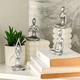Статуетка декоративна MVM MY HOME Асана Сірий (DH-ST-19-4 GRAY) - зображення 7