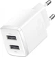 Сетевое зарядное устройство Baseus Compact Charger 10.5W 2USB (CCXJ010202) White - изображение 1