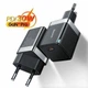Зарядний мережевий пристрій Baseus GaN3 30W 1Type-C з функцією швидкої зарядки QC4.0+PD3.0 (CCGN010101) Black - зображення 1