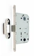 Комплект замка з ручками під WC KEDR 8.045SN-CP/410B-S KEVLAR Ni/0605SN-CP/FLUSH 100*75 з завісами "метелик" матовий нікель/хром полірований - изображение 3