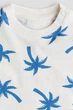 Футболка на хлопчика з пальмами H&M 92 см біла - зображення 2