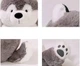 Мягкая собачка ToyCloud Толстячок Хаски 40см микроплюш/синтепух C15411 - зображення 3