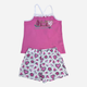 Дитячий літній комплект (майка + шорти) для дівчинки Chicco 09073736000000-031 122 см Рожевий/Білий (8059609332977) - зображення 1