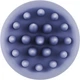 Щітка-шабер для шкіри голови CS04SA, кругла, сіро-синя - Cosmo Shop (1319484-27234893) - изображение 1