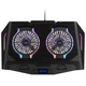 Підставка для ноутбука 2E GAMING CPG-006 17.3" RGB, LED підсвічування, вентилятори 2 шт, Чорний (2E-CPG-006) - зображення 1