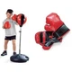 Детский боксерский набор с грушей 23 см на стойке 130 см и перчатками PROFI BOXING MS 0333 - изображение 3