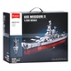 Конструктор Sluban Военный корабль на 1739 деталей 1:350 (M38-B1291) - изображение 2