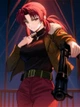 Алмазна Мозаїка SHLab Аніме Black Lagoon Реві Вишивка Камінням SHS-40425 30x40 см (Повна Викладка) (40425) - зображення 2