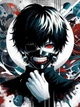 Алмазная Мозаика SHLab Аниме Tokyo Ghoul Кен Канеки Вышивка SHS-40357 30x40 см (Полная Выкладка) (40357) - изображение 1