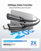 Кабель-удлинитель Silkland Type-C to Type-C USB3.2, 240W, 20Gbps, 1м black - изображение 3