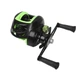 Катушка мультипликаторная Yumoshi AK 201 Black-Green Left - изображение 1