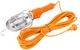 Светильник переносной 60W 220V E27 355x95mm провод 10м с выключателем оранжевый [l0670002] E.NEXT e.light.move.e27.10.orange - изображение 1