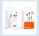 Провідні стерео навушники вкладиші Mcdodo Audio DC 3.5 mm (mini jack) / довжина 120 см / High Resolution / Surround Stereo / Deep Bass Punch / дротова гарнітура з мікрофоном - зображення 10