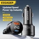 Автомобильное зарядное устройство Essager 140W LED (Type-C + USB) Metall - изображение 5