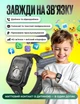 Дитячий смарт годинник D38 з SIM картою, GPS, прослуховуванням, відеодзвінком, 4G Play Market, Операційна система Android OS Чорний - зображення 4