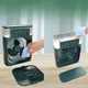 Портативный мини-кондиционер Air Cooler Fun, настольный вентилятор с увлажнителем воздуха Зеленый ACF-9090-Green - изображение 5