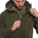 Куртка флісова Sturm Mil-Tec Cold Weather Fleece Jacket Gen.II with Hood Olive 3XL (10856301) - изображение 7