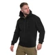 Куртка флісова Sturm Mil-Tec Cold Weather Fleece Jacket Gen.II with Hood Black 3XL (10856302) - изображение 2